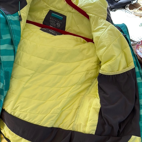 Striped Green Women's Jacket - Picture 4 of 7